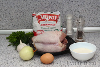 куриные котлеты